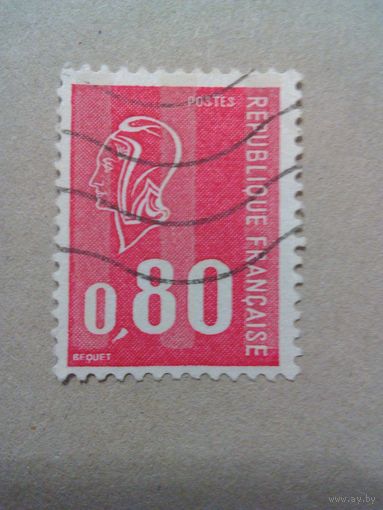 Франция. Стандарт. 1974г. гашеная