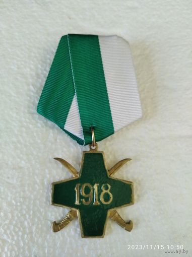 Знак ордена "Освобождение Сибири" (с шашками)