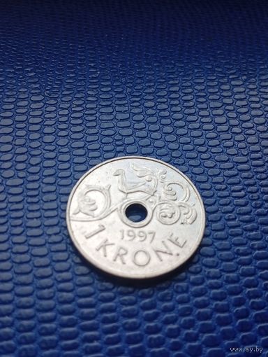 Норвегия 1 крона 1997