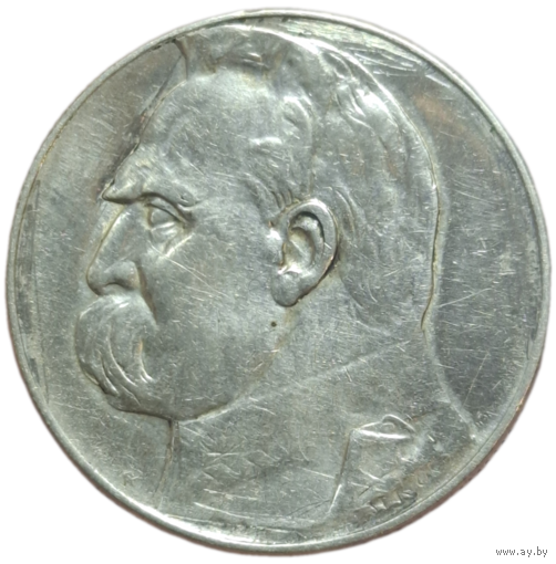 5 злотых 1936 Пилсудский