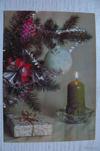 Круцко Л., Новогодняя фотокомпозиция; 1990, 1991, чистая.