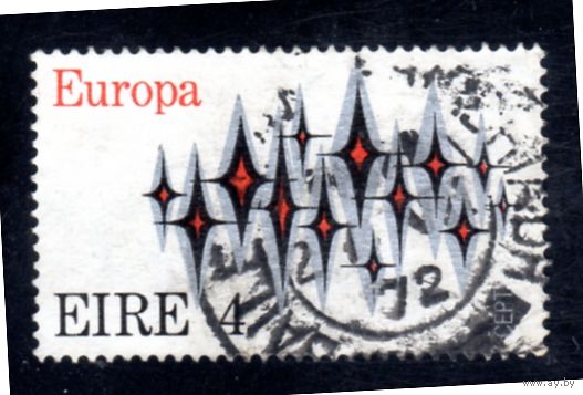Ирландия.Ми-276. Европа (C.E.P.T.) 1972 - Звезды.