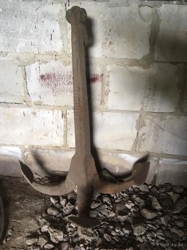 Якорь судовой от 100кг.более 1м