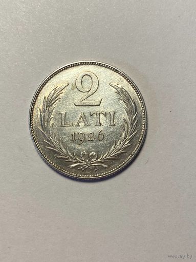 Латвия 2 лата 1926