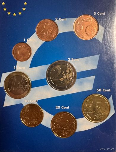 Набор Евро Кипр 2008 год.