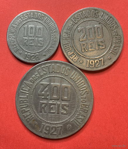 Бразилия 3 монеты