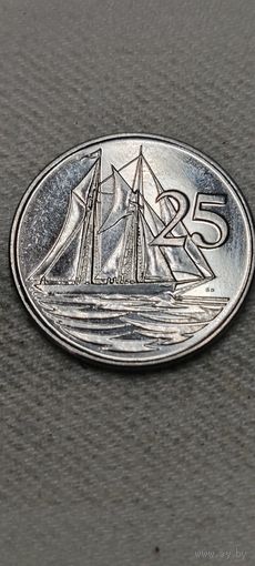 Каймановы острова 25 цент 2008