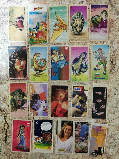 Наклейки 96 штук