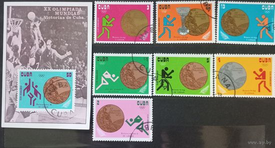 Куба. 1973г. Спорт.
