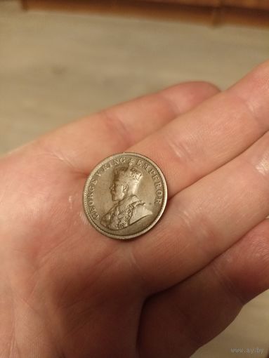 Британская Индия 1/4 анна 1934 год