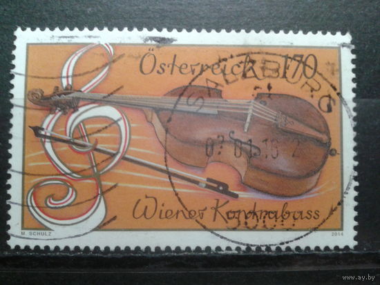 Австрия 2012 Муз. инструмент Михель-1,8 евро гаш