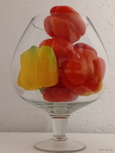 Ваза-бокал. 5 литров. Высота 32 см