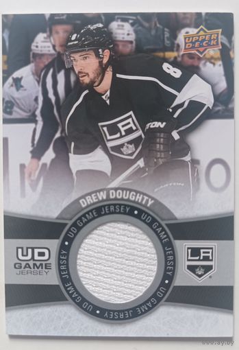 Хоккейная карточка НХЛ джерси Drew Doughty (Лос-Анджелес)