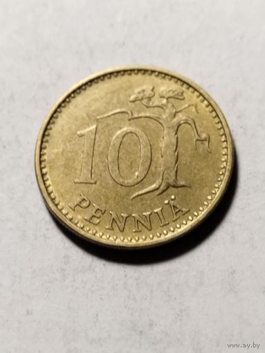 Финляндия 10 пенни 1967