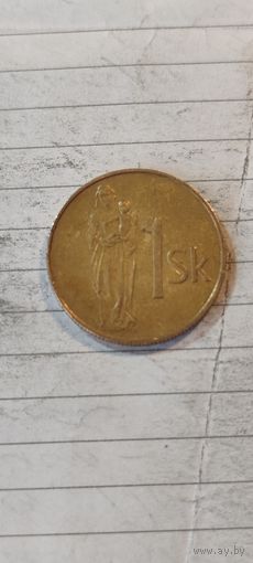 Словакия 1 крона 1995