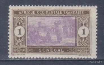 [2239] Французские колонии. Сенегал 1914. Местный мотив.1с. МNН