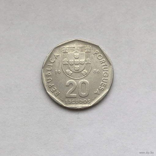 20 эскудо 1986