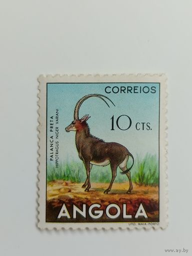 Ангола 1953. Животные Анголы