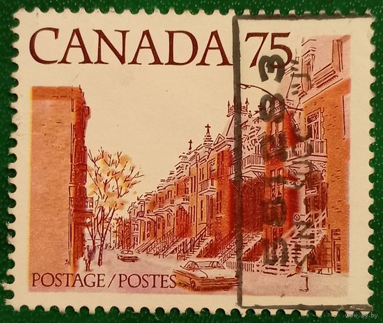 Канада 1978. Улица Монреаля