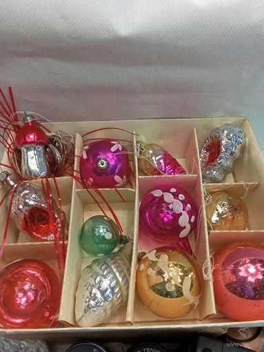 Ёлочные игрушки СССР