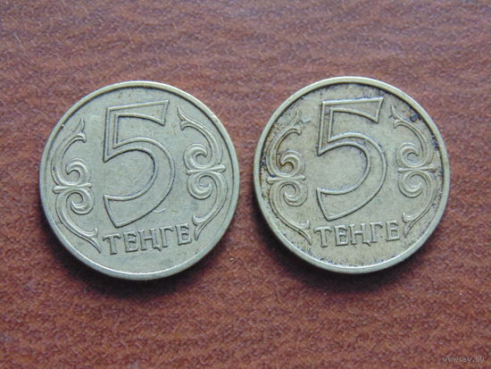 Казахстан 5 тенге 2004 год.