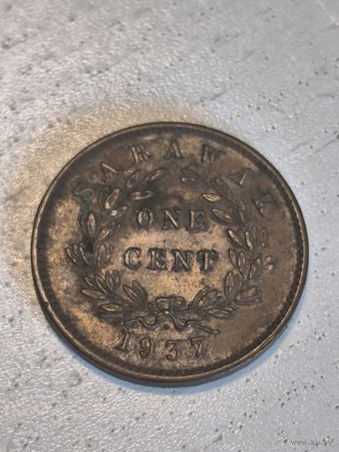 Sarawak 1937 1 c