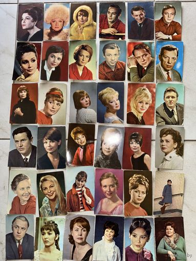 Открытки.актеры.цена за все.