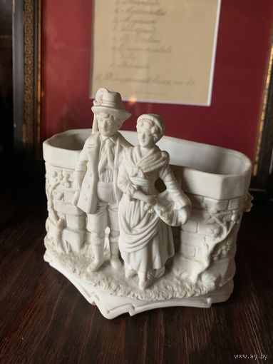 Статуэтка Германия кашпо ваза старая