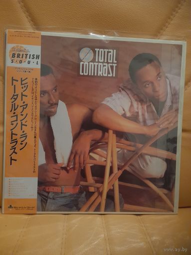 TOTAL CONTRAST "HIT AND RUN" 1985 LP JAPAN  L28P-1232LONDON  NM