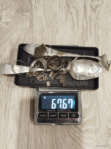 Старые вещи из серебра