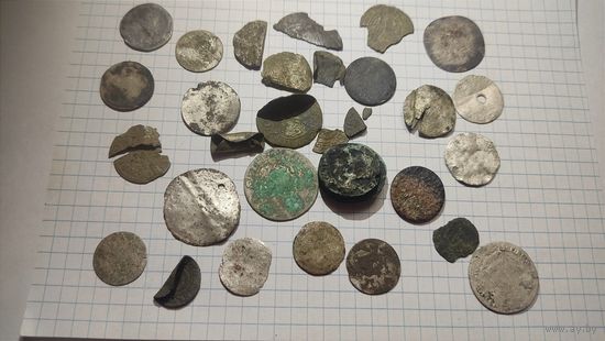 Лот серебра РП и РИ с 1рубля