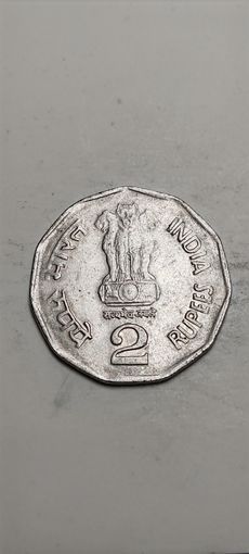 Индия 2 рупе 2003
