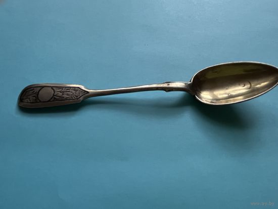 Чайная ложка серебро 1890 клеймо Царская Россия