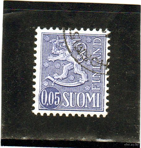 Финляндия.Ми-556. Геральдический лев типа II. 1974