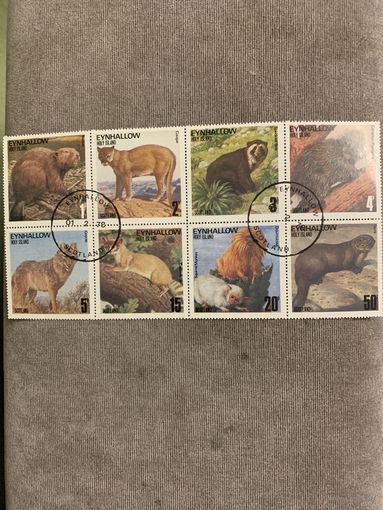 Шотландия. Эйнхалоу 1978. Дикие животные. Полная серия