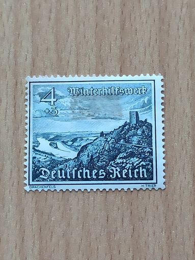10.1939 - Фонд "Зимняя помощь". Серия "Здания и замки Германии" выпуск 1939 г. Mi 731. MLH.