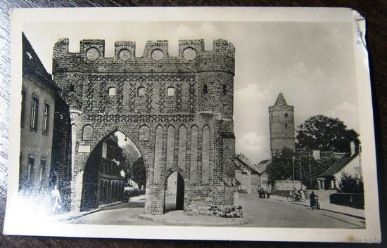 Немецкая открытка 1950-х  Juterbog
