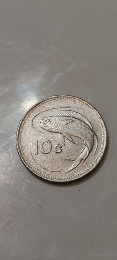 Мальта 10 центс 1998