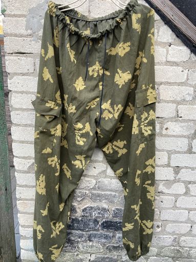 Штаны на резике под БЕРЁЗКУ БУ (штампа нет -примерно 50\5)