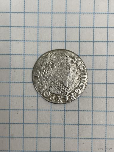 Речь Посполита Сигизмунд 3 три гроша 1621г