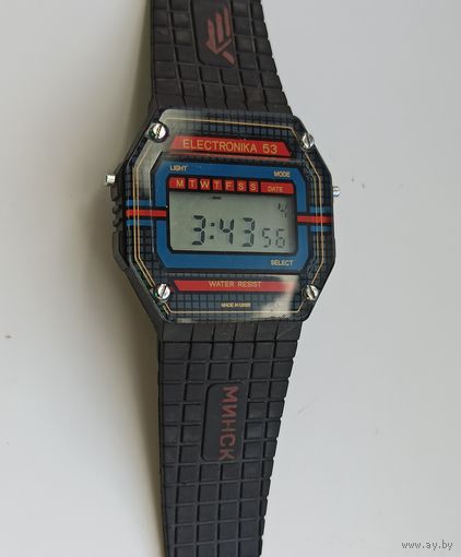 Электроника 53 (Electronika), экспорт для Кубы,  редкий, винтажный, оригинальный цифровой дизайн. Завод Интеграл БССР. Новые .