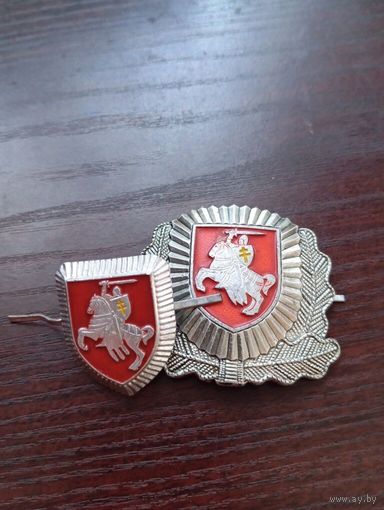 Две кокарды РБ  из 90-х  одним лотом