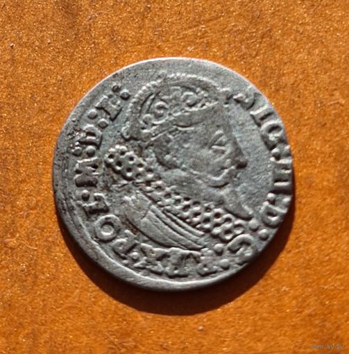 3 гроша 1624 год отличное состояние