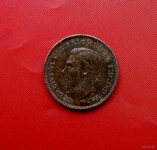 42-19 Великобритания, 1 фартинг 1938 г.