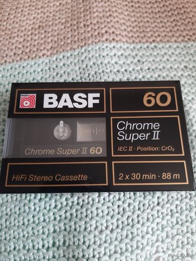 Кассета  BASF Chrome Super II 60.