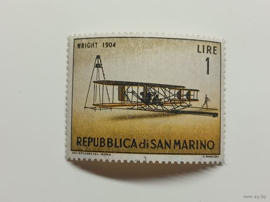Сан Марино 1962. Старые самолеты