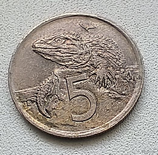 Новая Зеландия 5 центов 1994  3-14-32