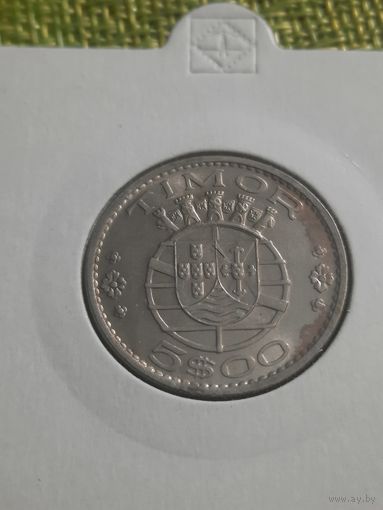 Тимор 5 Эскудо 1970 г