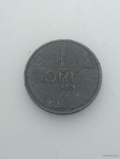 Норвегия 1 эре 1932 года .