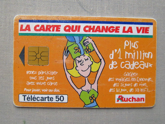 ВФ 25-03 Телефонная карта France Telecom 1999 Франция